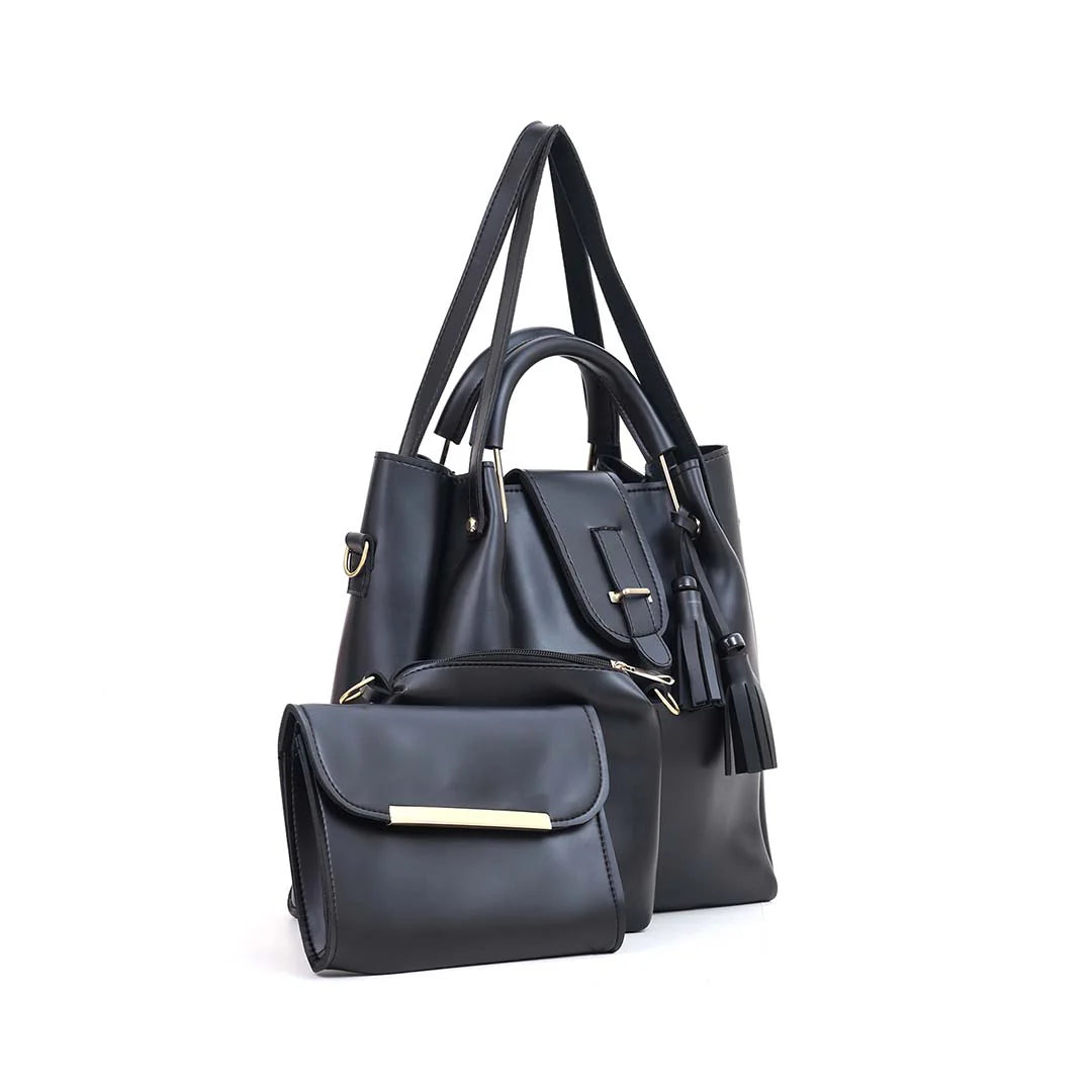 Alexa Set Of 3 Bag (Black) Shop N' Style.