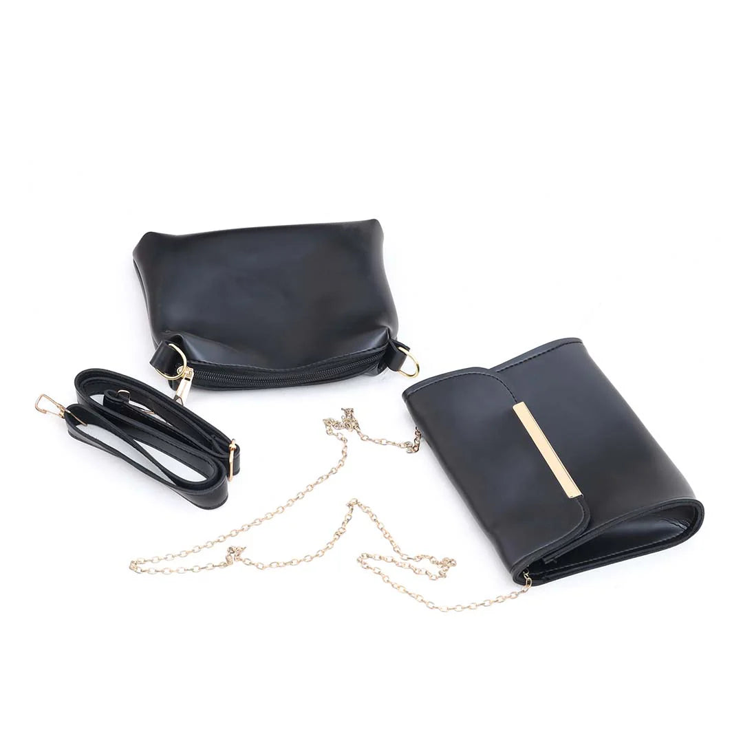 Alexa Set Of 3 Bag (Black) Shop N' Style.