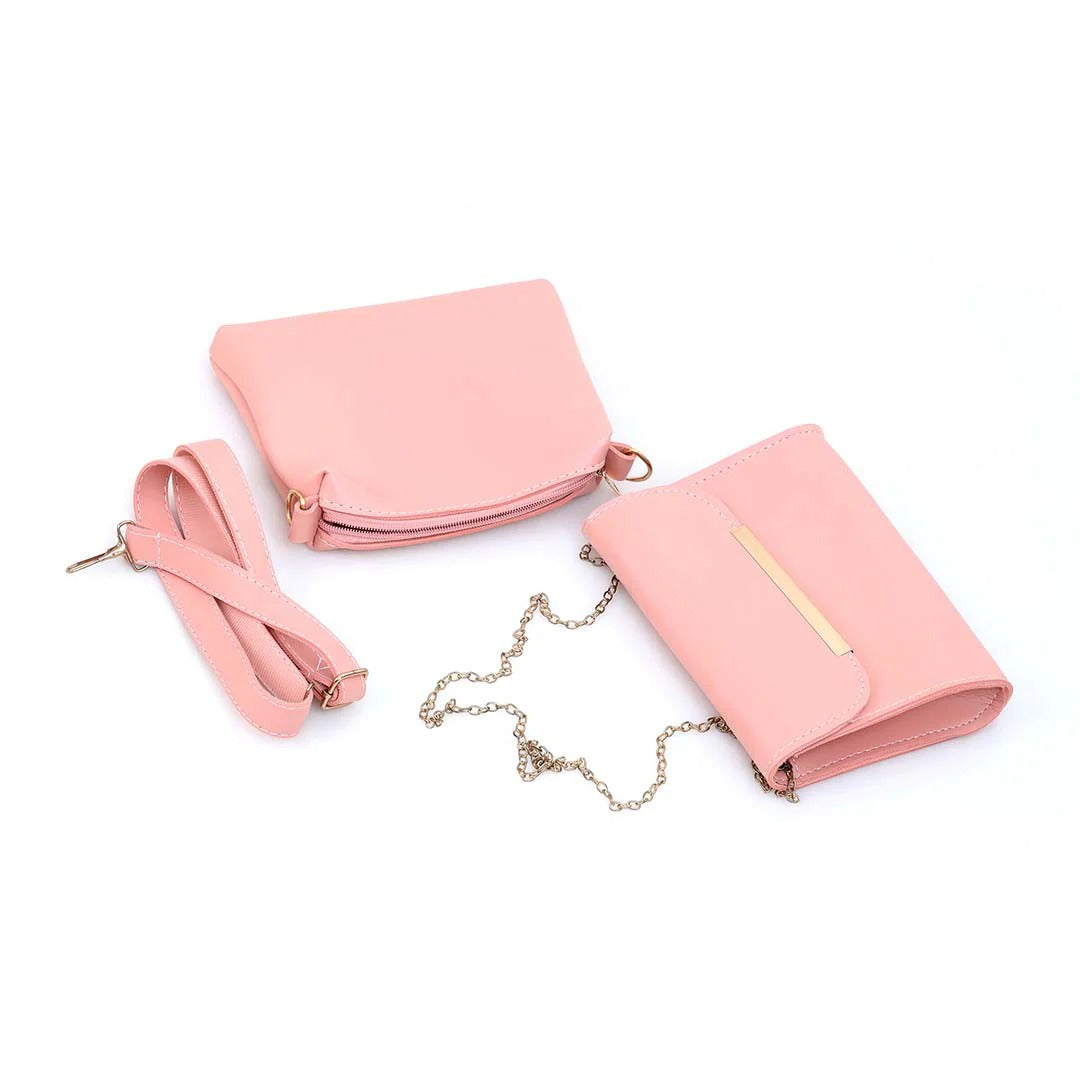 Alexa Set Of 3 Bag (Pink) Shop N' Style.