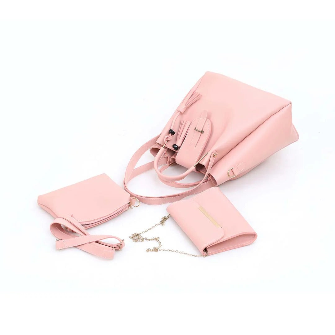 Alexa Set Of 3 Bag (Pink) Shop N' Style.