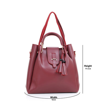 Alexa Set Of 3 (Maroon) Shop N' Style.