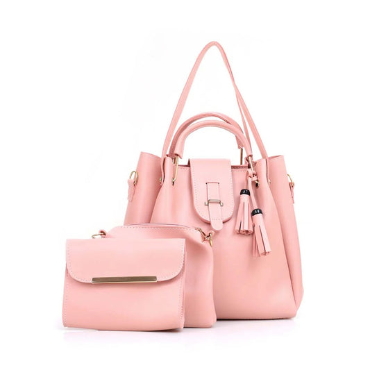 Alexa Set Of 3 Bag (Pink) Shop N' Style.