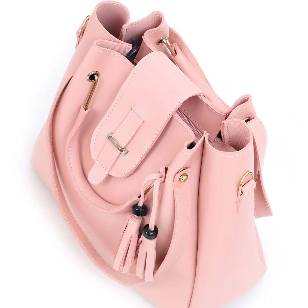 Alexa Set Of 3 Bag (Pink) Shop N' Style.