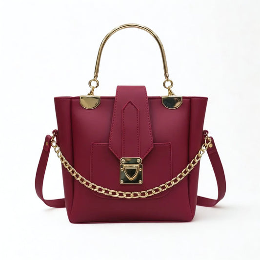 Finesse Bag (Maroon)