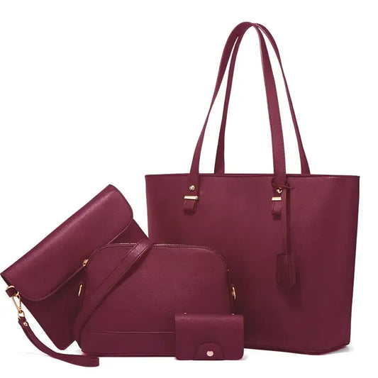 Zeen Set Of 4 (Maroon)